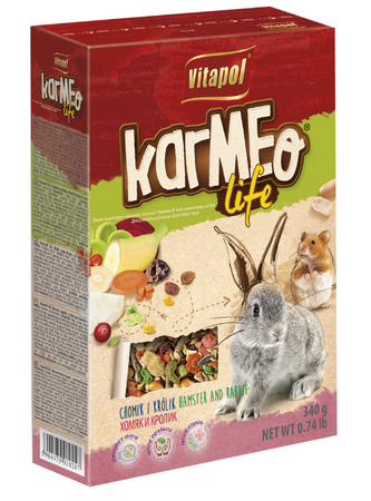 Vitapol Alimento para Hámster y Conejo 2en1 340g