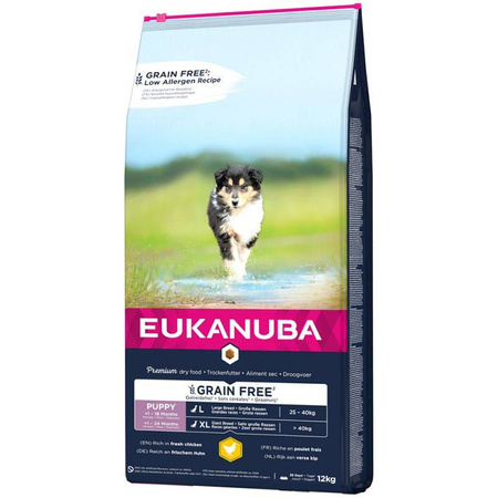 Eukanuba Puppy Large Grain Free Pollo 12kg